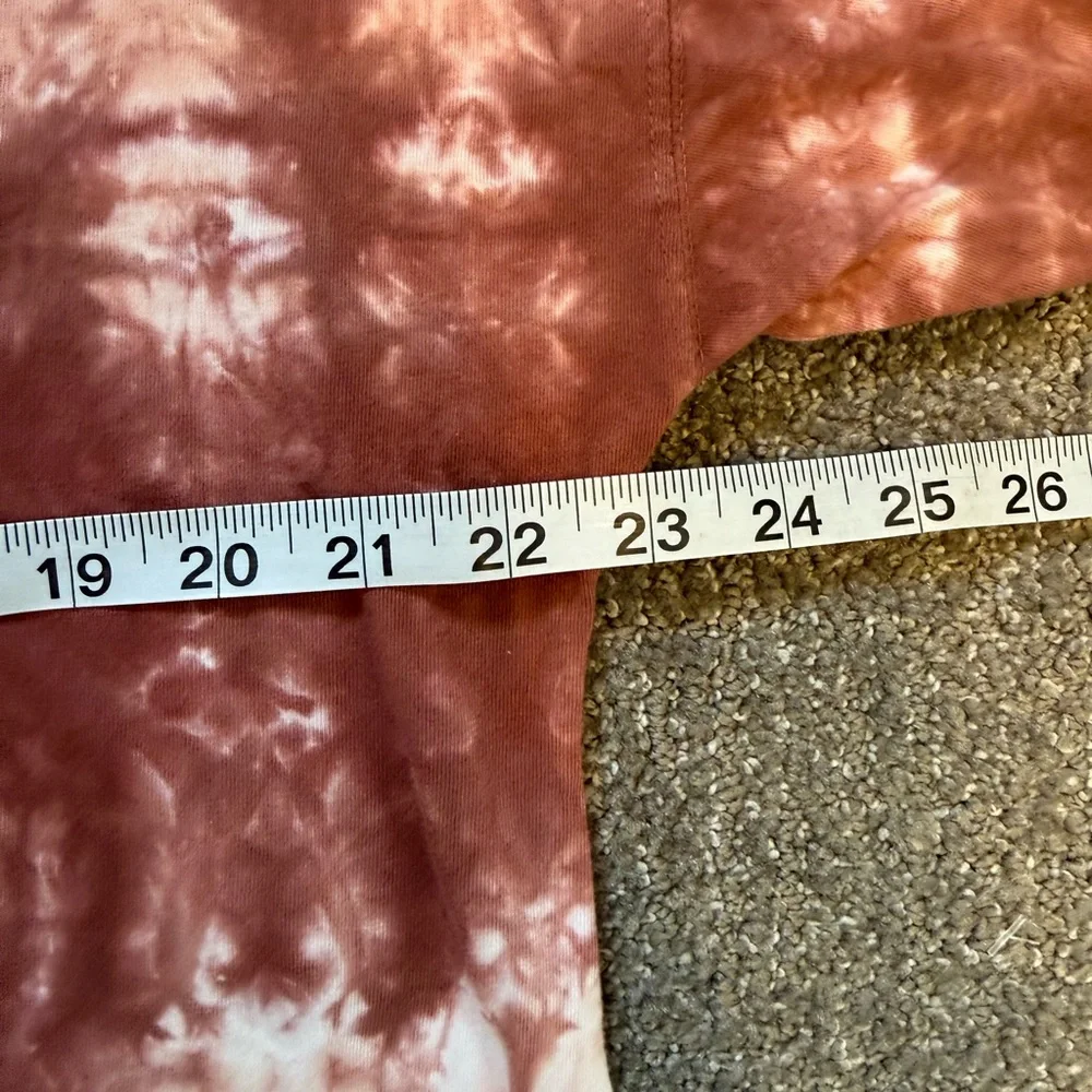 Free People We The Free Be Free Tie Dye Tee Long Sleeve Size Small - Picture 9 of 11